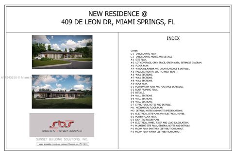 Купить виллу или дом в Майами-Спрингс, Флорида 5 спален, № 1045275 - фото 1
