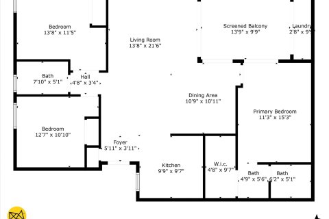 Condo in Coconut Creek, Florida, 3 bedrooms  № 1058843 - photo 1