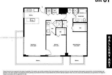 Copropriété à louer à Miami, Floride: 2 chambres, 99.22 m2 № 1348668 - photo 12