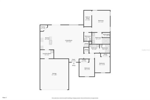 Купить виллу или дом в Лихай-Эйкерс, Флорида 5 комнат, 139.35м2, № 1400769 - фото 6