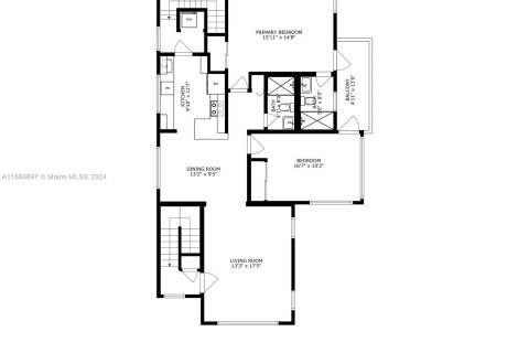 House in Miami, Florida 4 bedrooms, 239.5 sq.m. № 1375369 - photo 16