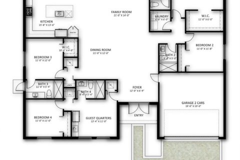 House in South Miami, Florida 5 bedrooms, 315.87 sq.m. № 1076891 - photo 3