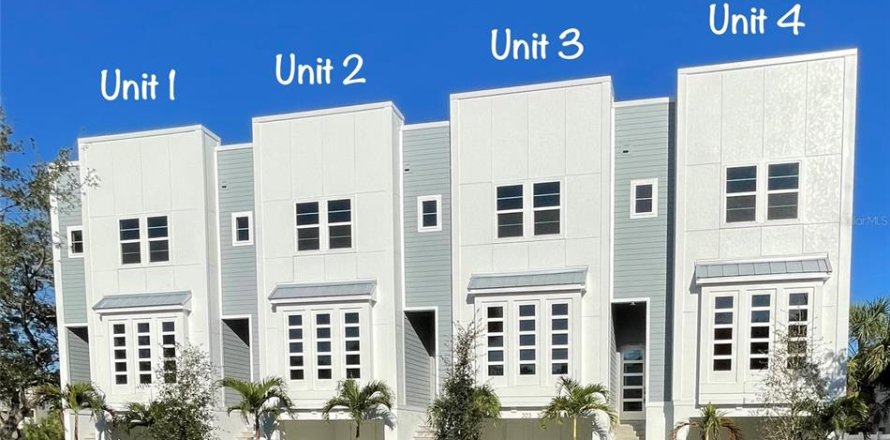 Townhouse in Tampa, Florida 3 bedrooms, 219.06 sq.m. № 1063523