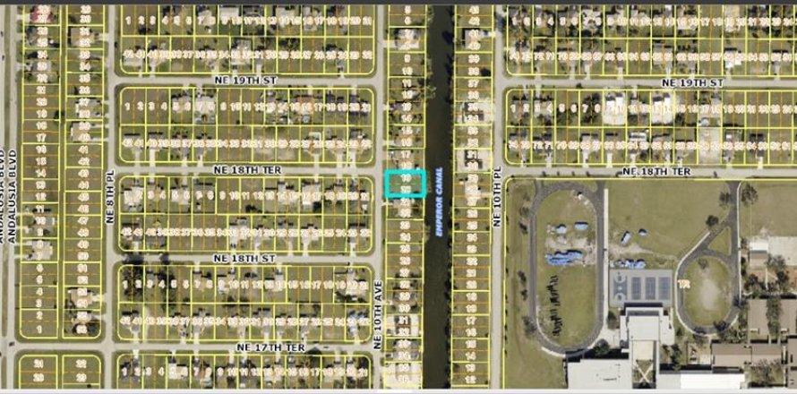 Terreno en Cape Coral, Florida № 1287309