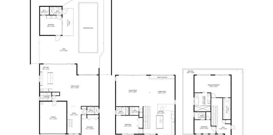 House in Fort Lauderdale, Florida 5 bedrooms, 368.08 sq.m. № 1227054