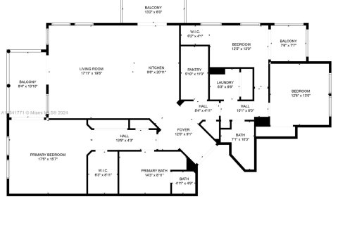 Купить кондоминиум в Авентура, Флорида 3 спальни, 169.08м2, № 1037395 - фото 29