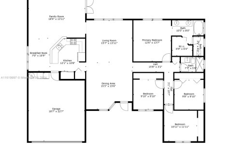 House in Miami, Florida 4 bedrooms, 183.3 sq.m. № 1240808 - photo 8