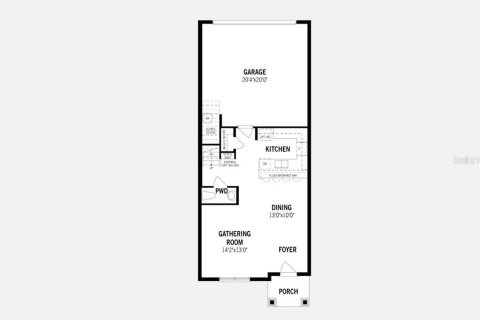 Townhouse in Apopka, Florida 3 bedrooms, 155.89 sq.m. № 1384950 - photo 2