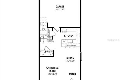 Adosado en venta en Apopka, Florida, 4 dormitorios, 155.89 m2 № 1384948 - foto 2