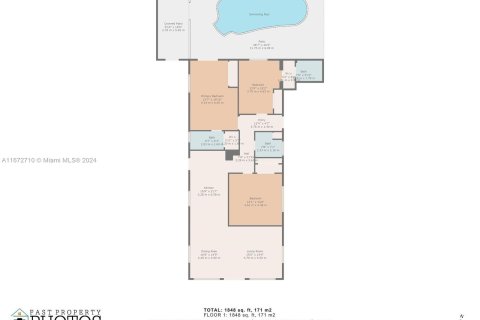 House in North Miami Beach, Florida 3 bedrooms, 171.68 sq.m. № 1397421 - photo 5