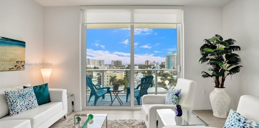 Condo in Fort Lauderdale, Florida, 1 bedroom  № 1385918