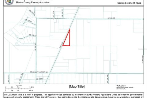 Terreno en venta en Weirsdale, Florida № 1381043 - foto 1