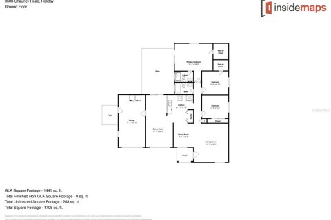 Купить виллу или дом в Холидэй, Флорида 6 комнат, 134.52м2, № 1304515 - фото 2