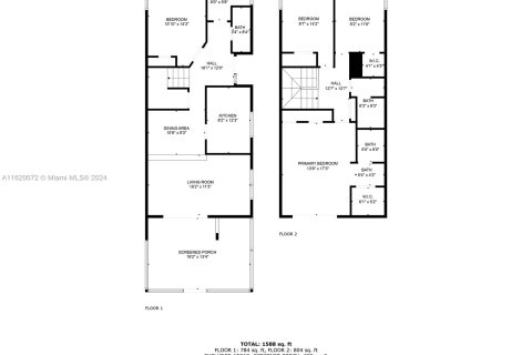 Adosado en venta en Pembroke Pines, Florida, 4 dormitorios, 150.13 m2 № 1241191 - foto 25