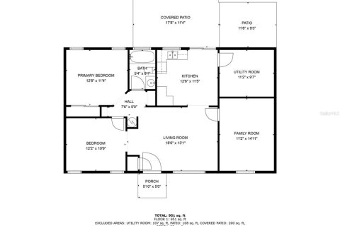 House in New Port Richey, Florida 2 bedrooms, 103.86 sq.m. № 1393415 - photo 2