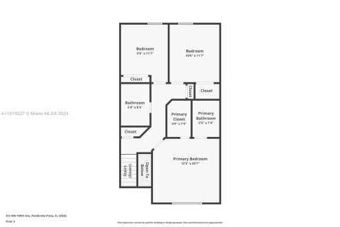 Adosado en venta en Pembroke Pines, Florida, 3 dormitorios, 145.48 m2 № 1232586 - foto 27