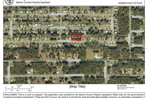 Terreno en venta en Dunnellon, Florida № 1370082 - foto 7