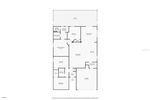 Купить виллу или дом в Клермон, Флорида 9 комнат, 174.1м2, № 1350186 - фото 29