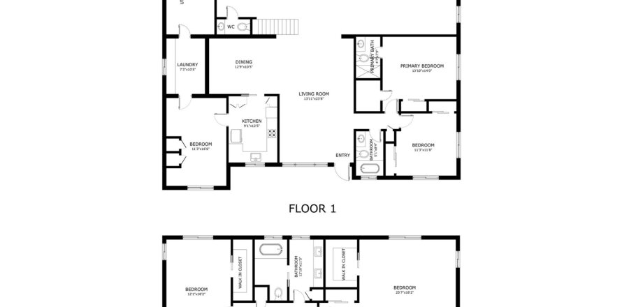 House in Wilton Manors, Florida 4 bedrooms, 308.44 sq.m. № 1207806