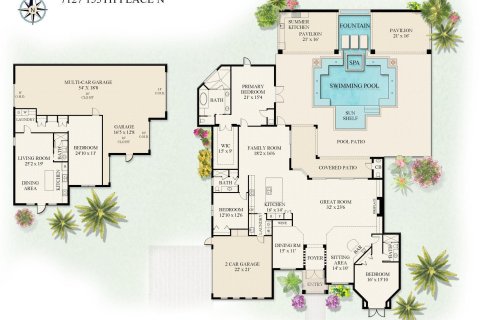 Casa en venta en Palm Beach Gardens, Florida, 4 dormitorios, 377.74 m2 № 1061126 - foto 1