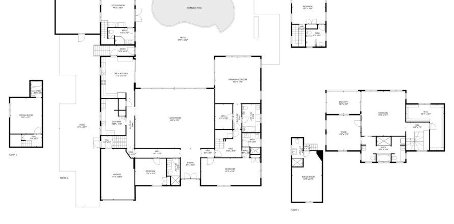 House in Palm Beach, Florida 6 bedrooms, 502.97 sq.m. № 1047746
