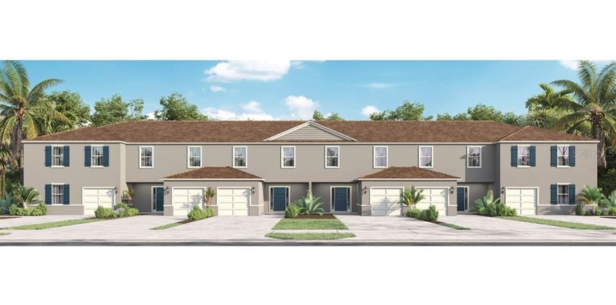 Townhouse in Edgewater, Florida 3 bedrooms, 155.24 sq.m. № 1250998