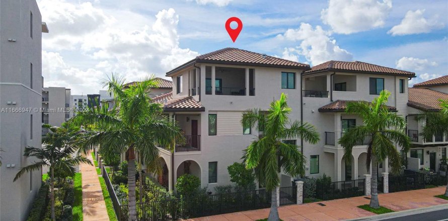 Townhouse in URBANA in Doral, Florida 3 bedrooms, 219.81 sq.m. № 1381635