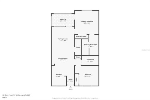 Condominio en venta en Davenport, Florida, 2 dormitorios, 96.53 m2 № 1400860 - foto 2