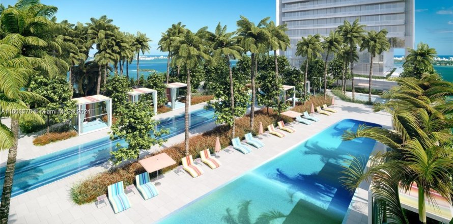 Condo à Miami, Floride, 3 chambres  № 1226531