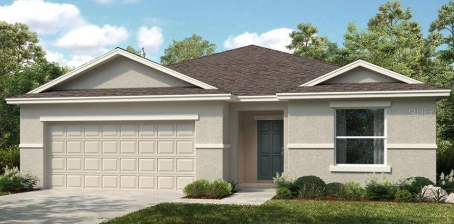 House in Lake Hamilton, Florida 4 bedrooms, 171.68 sq.m. № 1379301