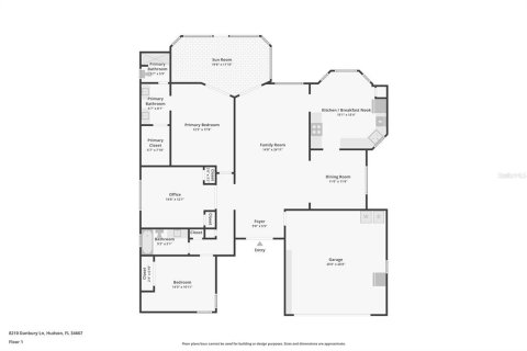 Купить виллу или дом в Гудзон, Флорида 7 комнат, 159.98м2, № 1360887 - фото 3