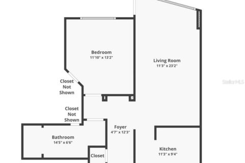 Condo in Orlando, Florida, 1 bedroom  № 1369925 - photo 17