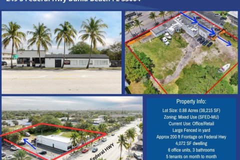 Купить земельный участок в Дания-Бич, Флорида № 1054597 - фото 6