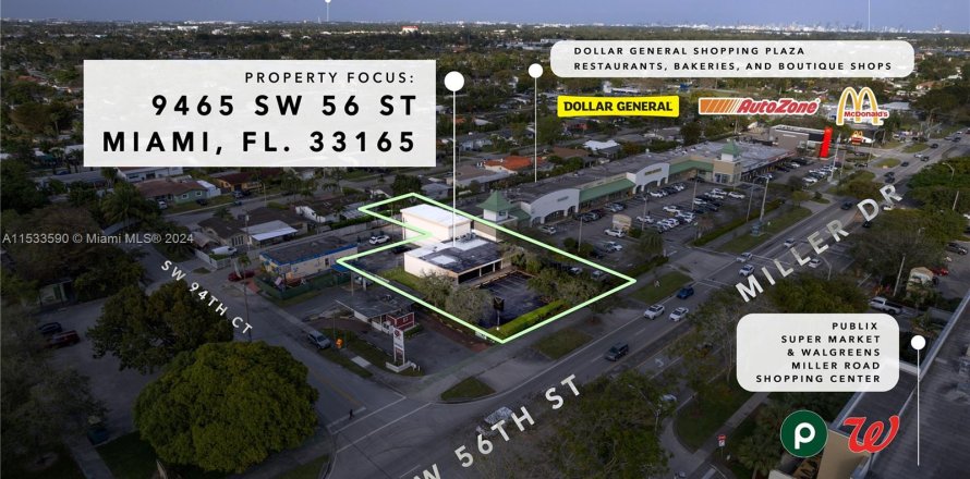 Commercial property in Miami, Florida № 1019330