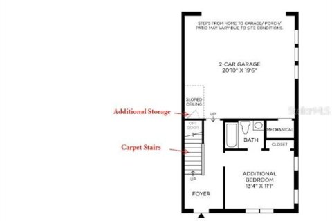 Townhouse in Orlando, Florida 3 bedrooms, 168.62 sq.m. № 1402142 - photo 22