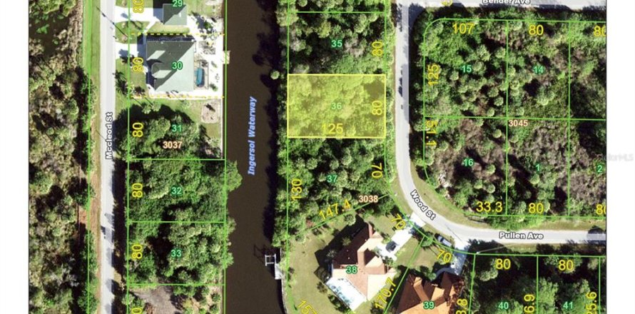 Land in Port Charlotte, Florida № 1295401