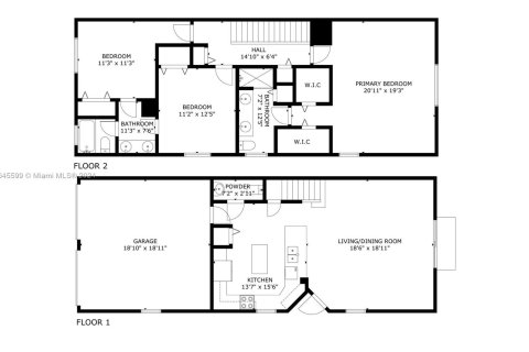 Adosado en venta en Miramar, Florida, 3 dormitorios, 159.79 m2 № 1329344 - foto 22