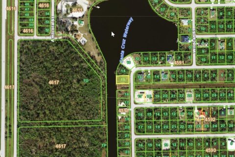 Terreno en venta en Port Charlotte, Florida № 1028246 - foto 4