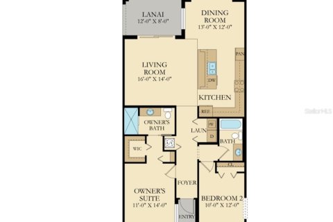 Condominio en venta en Venice, Florida, 2 dormitorios, 107.21 m2 № 1046442 - foto 27