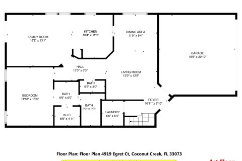 Casa en venta en Coconut Creek, Florida, 3 dormitorios, 167.97 m2 № 1060328 - foto 23