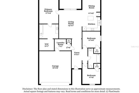 House in Dundee, Florida 3 bedrooms, 128.48 sq.m. № 1397311 - photo 2