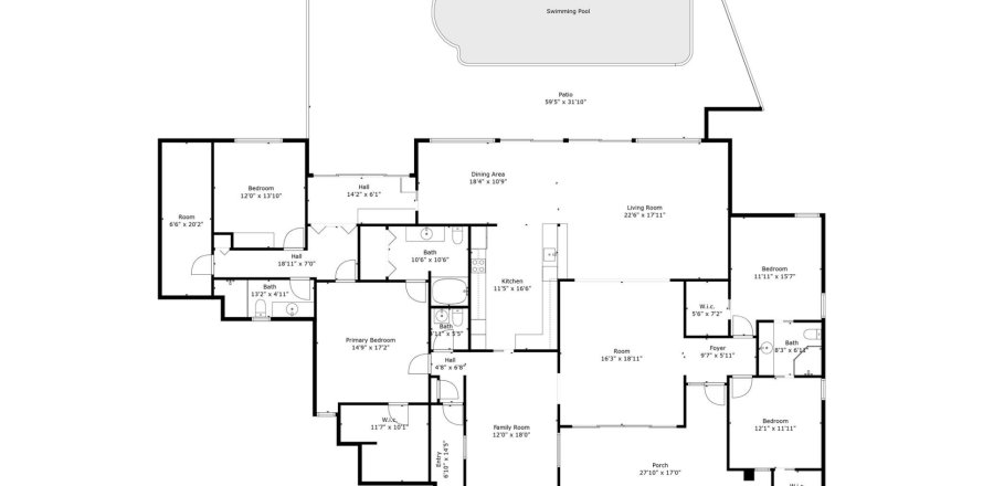 Casa en Tamarac, Florida 4 dormitorios, 339.65 m2 № 1031986