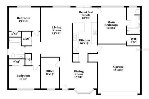 House in Kissimmee, Florida 3 bedrooms, 150.13 sq.m. № 1344026 - photo 2