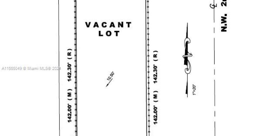 Земельный участок в Майами, Флорида № 1076974
