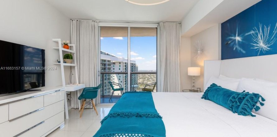 Condominio en Miami, Florida, 1 dormitorio  № 1417717