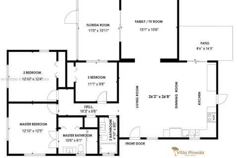 House in Wilton Manors, Florida 3 bedrooms, 143.81 sq.m. № 1210036 - photo 25