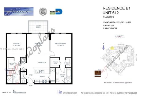 Condominio en venta en Coral Gables, Florida, 2 dormitorios, 111.48 m2 № 1327403 - foto 26