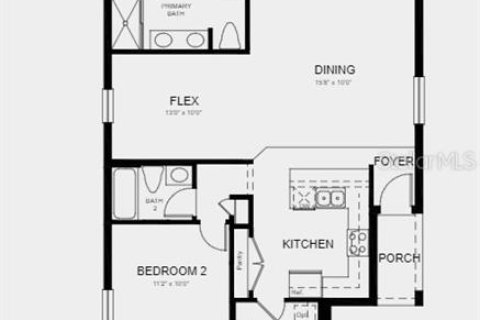 Купить виллу или дом в Киссимми, Флорида 5 комнат, 135.17м2, № 1346885 - фото 2