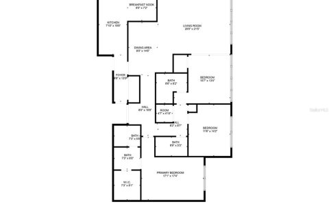 Condominio en alquiler en Tampa, Florida, 3 dormitorios, 185.43 m2 № 1378111 - foto 29