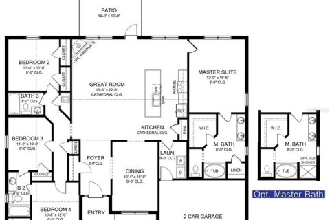 House in Port Charlotte, Florida 4 bedrooms, 196.67 sq.m. № 1061573 - photo 3